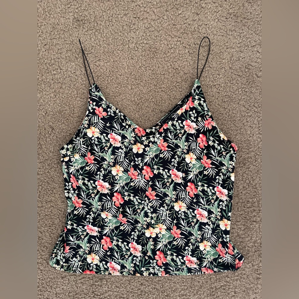 Vacation shirt, Hawaiian shirt, spaghetti, strap, tank top